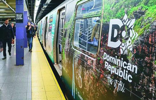 Turismo promueve a RD en el sistema de transporte de Nueva York