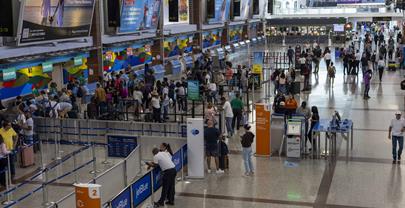 Estos son los vuelos cancelados desde y hacia RD este s&aacute;bado por tormenta de nieve en EE. UU.