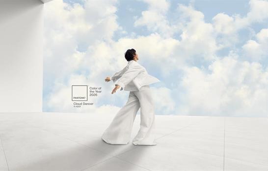 Pantone revela el color de 2026: el primer blanco de su historia