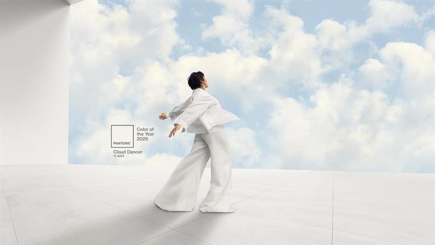 Pantone revela el color de 2026: el primer blanco de su historia