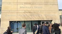 El Gobierno de EE. UU. rebautiza el Instituto de la Paz con el nombre de Trump