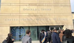 El Gobierno de EE. UU. rebautiza el Instituto de la Paz con el nombre de Trump