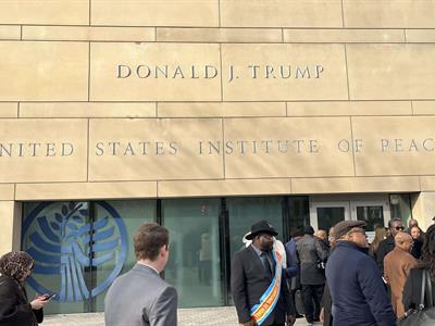 EEUU rebautiza el Instituto de la Paz con nombre de Trump