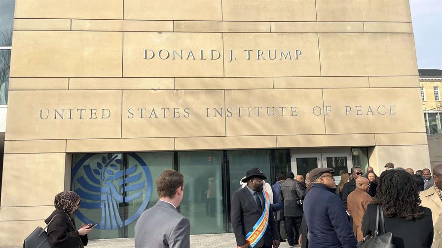 El Gobierno de EE. UU. rebautiza el Instituto de la Paz con el nombre de Trump