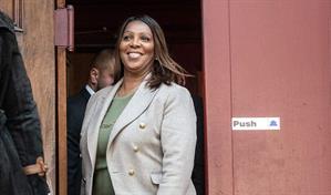 Jurado de EE. UU. rechaza volver a acusar a fiscal Letitia James, enemistada con Donald Trump
