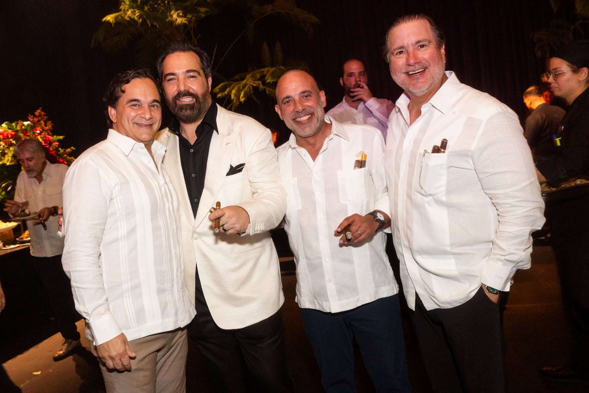 Manuni Castillo, Ciro Cascella, Jose Yude y Carlos Mathiss.