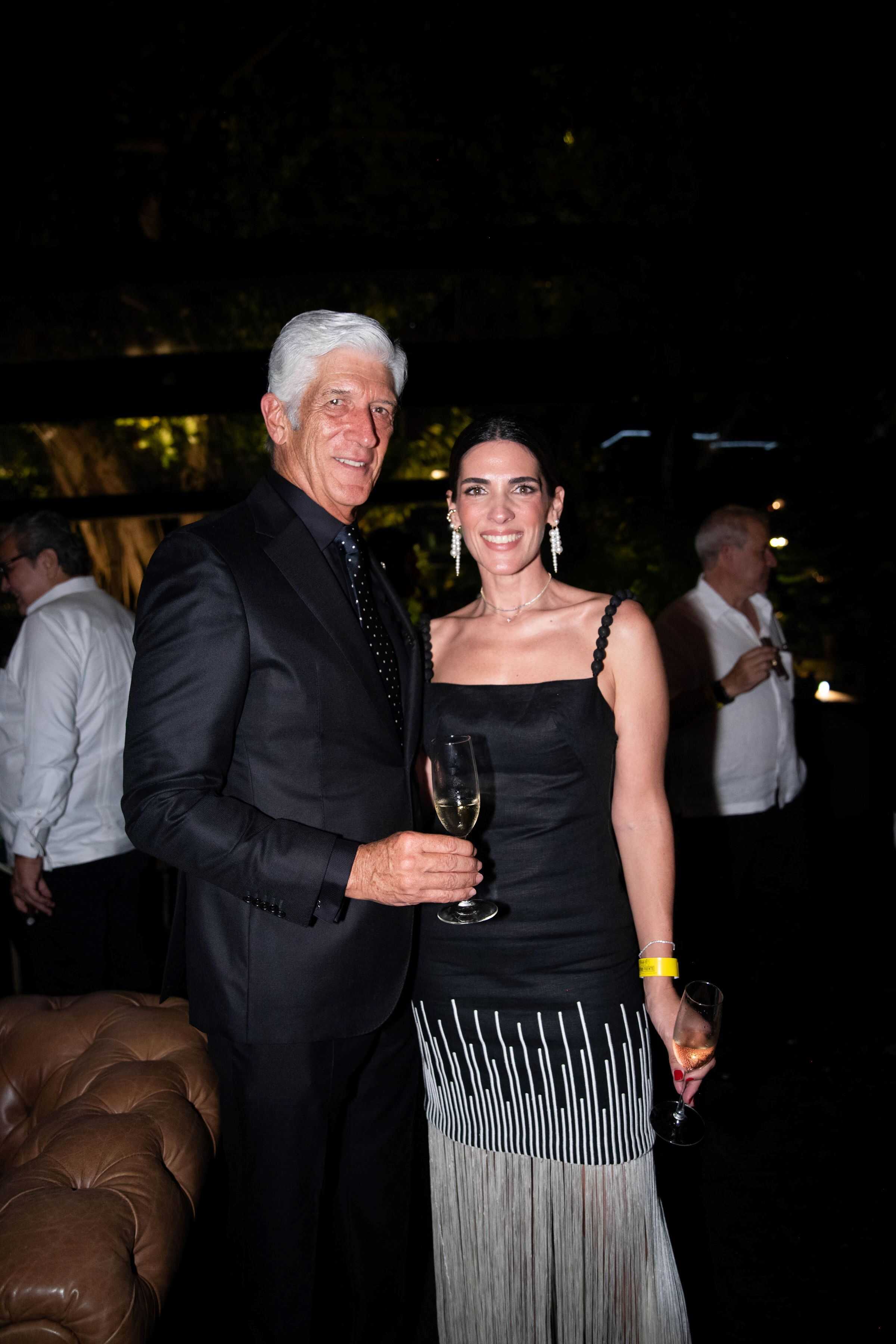 Mariano Briceño y Andrea Briceño.