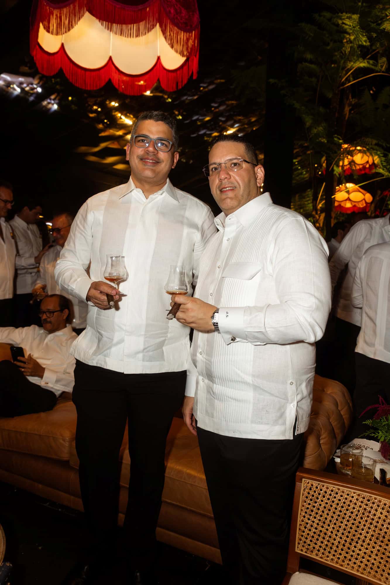 Paul Rojas Duluc y José Santana.