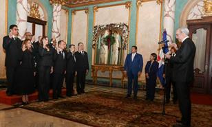 Abinader juramenta a nuevos jueces del Tribunal Superior Electoral