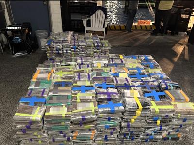 1.7 toneladas de cocaína incautadas en Miami Beach durante operativo