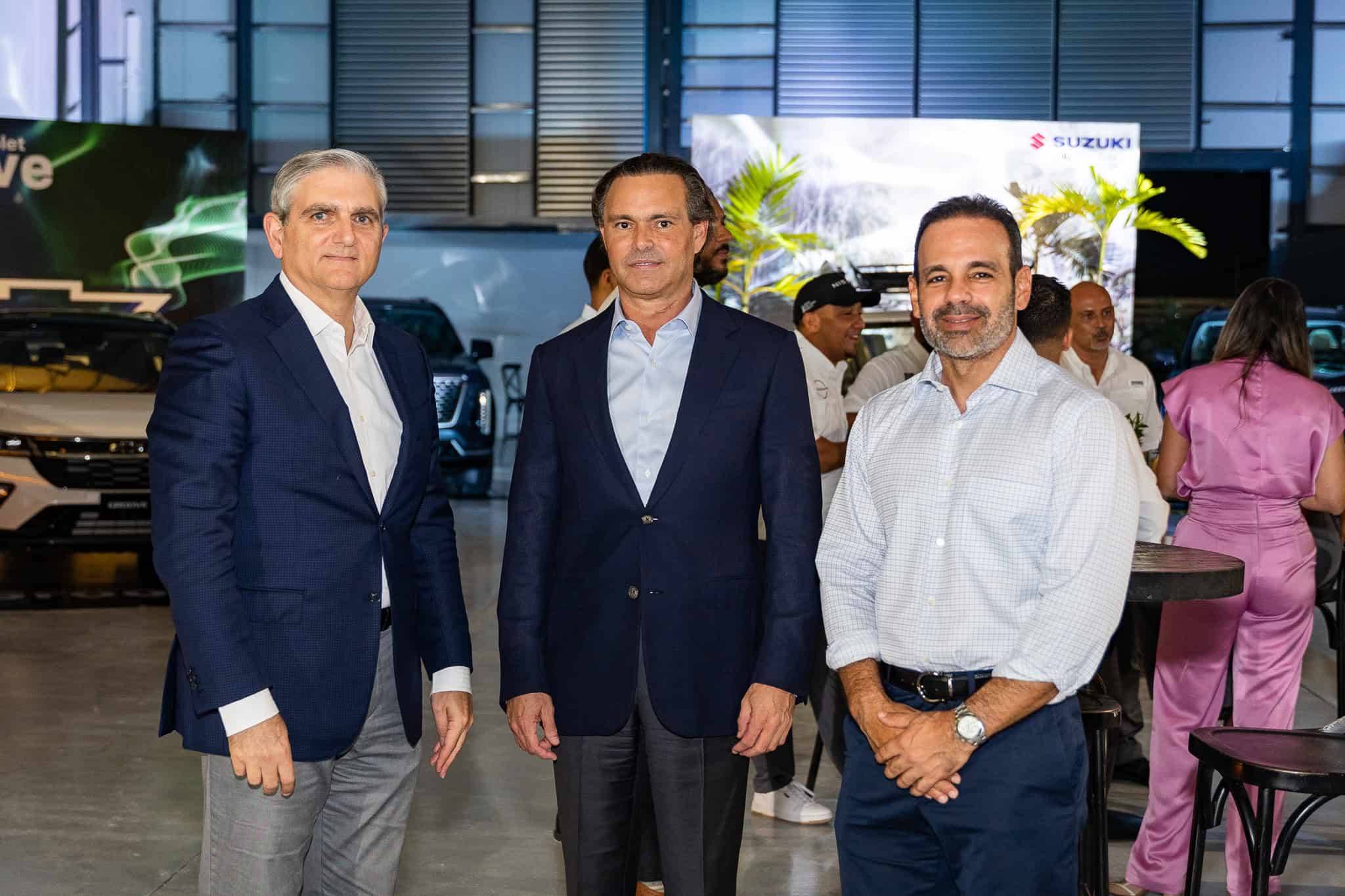 Michel El-Hage, Juan Tomas Díaz y Daniel Santana.