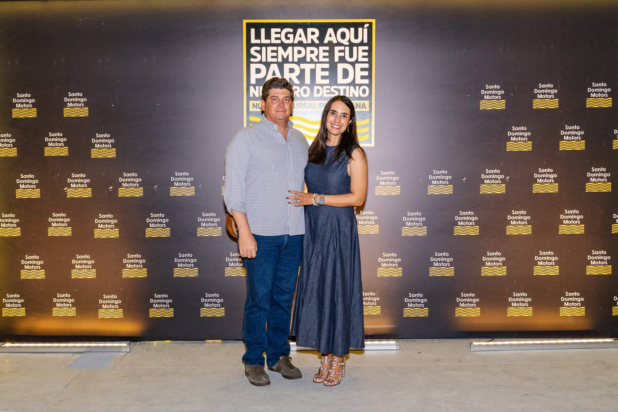 Alfonso khouri y Luigina López.