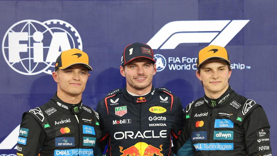 Verstappen logra la pole y toma ventaja sobre Lando Norris y Oscar Piastri