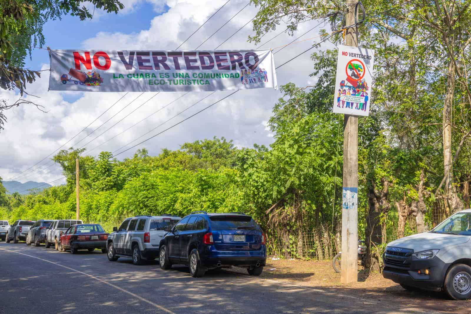 Imagen de archivo con protestas en La Cuaba
