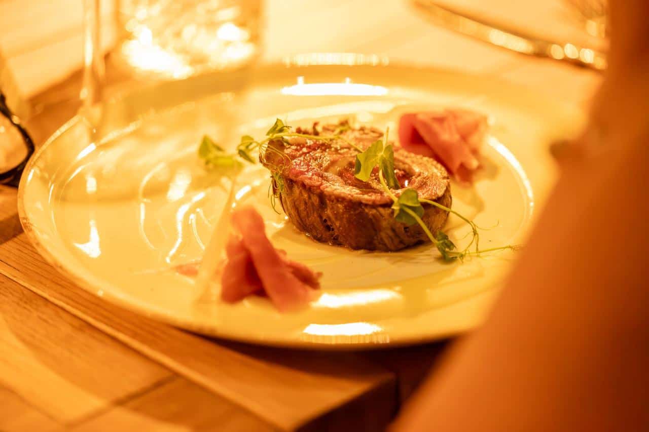 Filete a la Rosa di Parma.