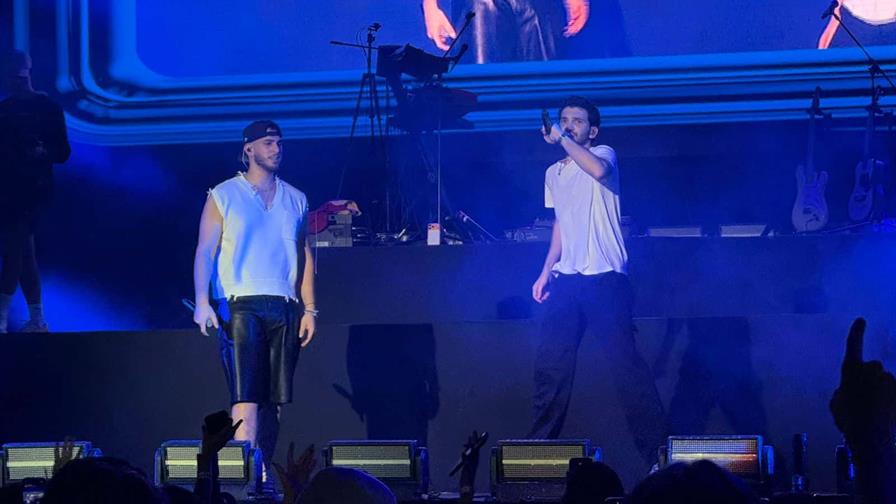 Alleh y Yorghaki cierran su gira en RD con una noche llena de merenguetón