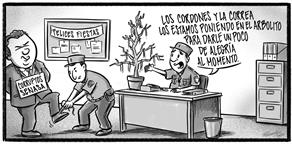 Caricatura de Noticiero Poteleche 8 diciembre 2025