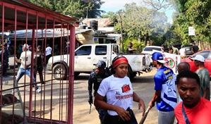Dos grupos se enfrentan a pedradas en El Pedregal por estación de reciclaje