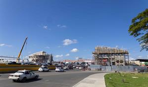 Nuevo puente peatonal del kilómetro 9 transformará la entrada a Santo Domingo