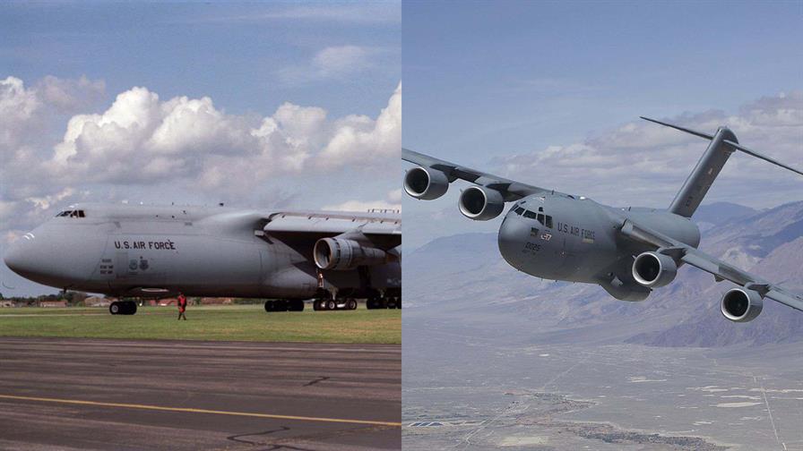 El C-5M Super Galaxy y C-17 Globemaster III, así son los aviones de EE. UU. que aterrizaron en RD El C-5M Super Galaxy y C-17 Globemaster III, así son los aviones de EE. UU. que aterrizaron en RD