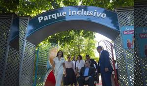 Rehabilitaci&oacute;n inaugura parque infantil inclusivo en honor a do&ntilde;a Mary P&eacute;rez Marranzini