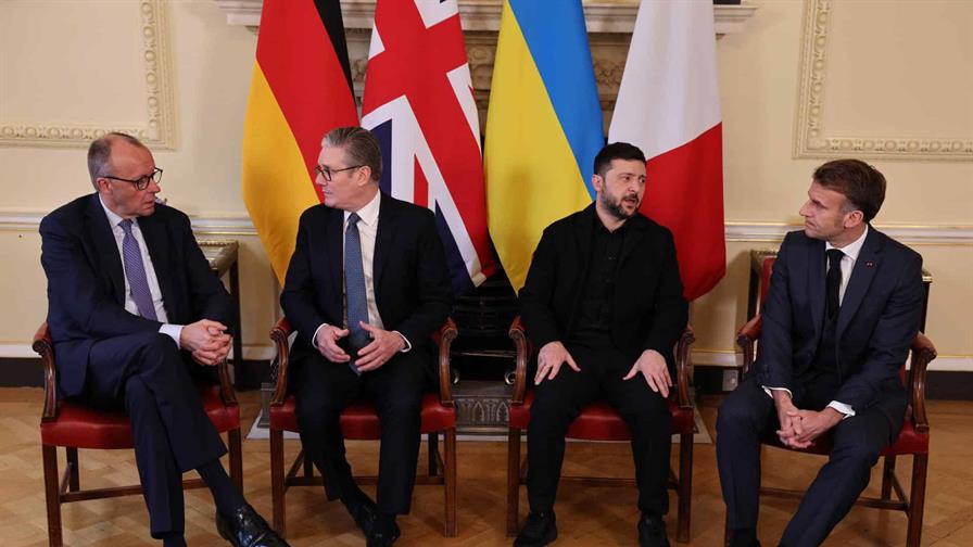 Zelenski dice que socios europeos mantienen una postura común sobre seguridad de Ucrania