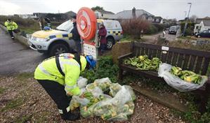 Una ola llena de plátanos llega a las costas inglesas