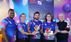 De los Santos y Ardente ganan torneo de boliche aniversario del SBC
