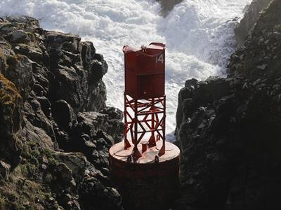 Hallan en España una baliza marítima de EE. UU.