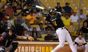 Aderlin Rodríguez jonronea y remolca tres, Águilas superan a Gigantes