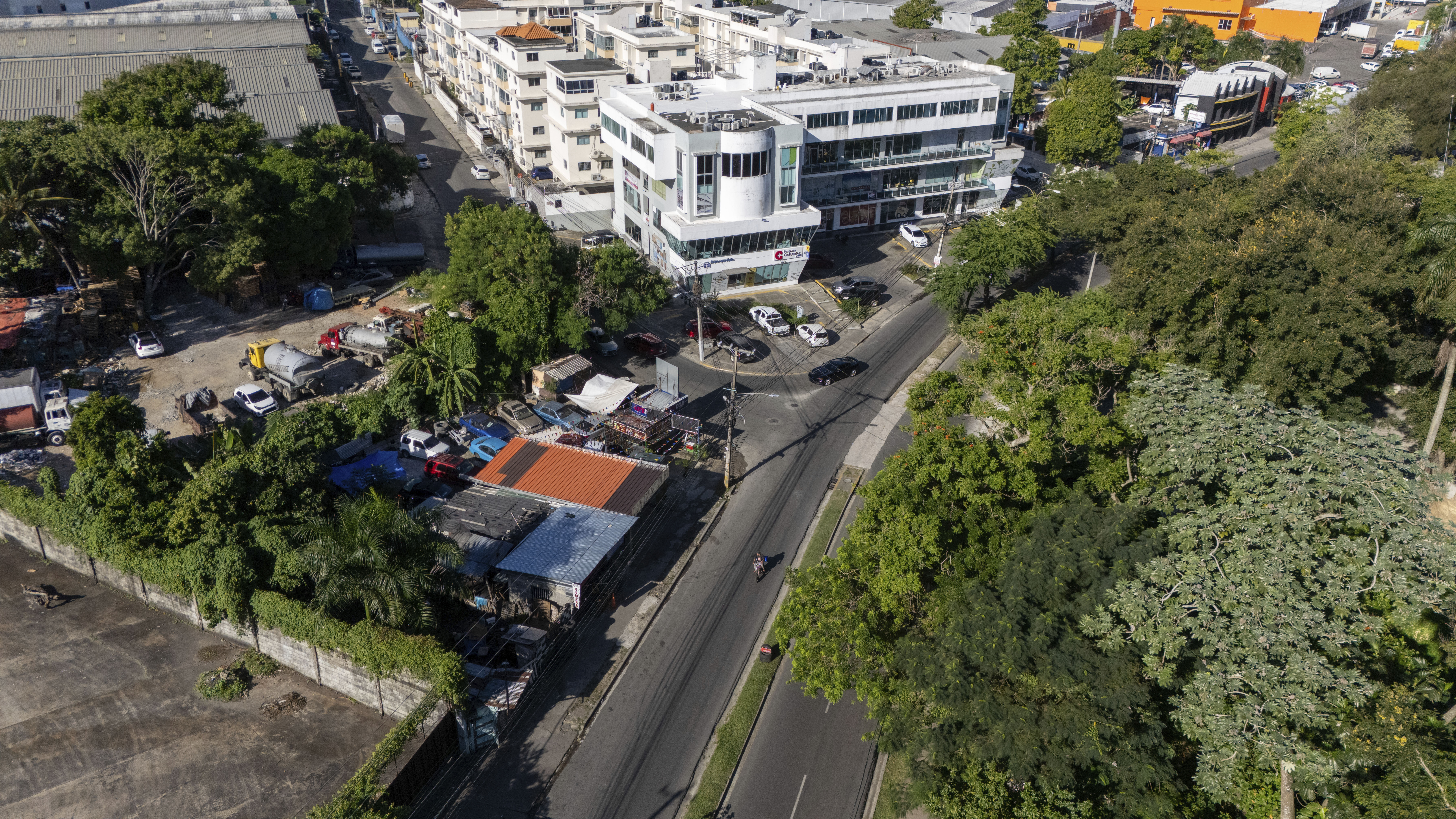 Vista del solar arrabalizado.