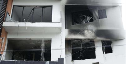 Muere mujer result&oacute; quemada en explosi&oacute;n en edificio de Villa Marina