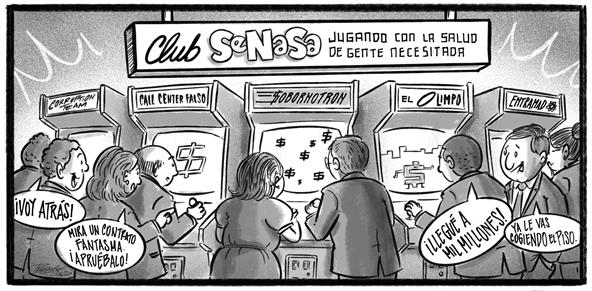 Caricatura de Noticiero Poteleche 12 diciembre 2025