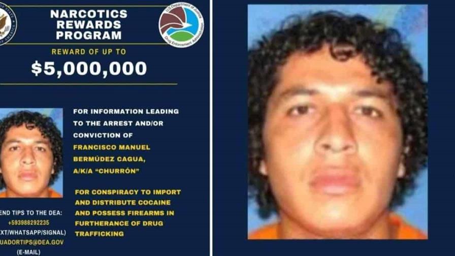 EE. UU. ofrece una recompensa de cinco millones de dólares por captura de líder de Los Choneros