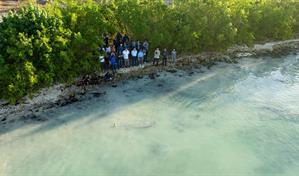 Manat&iacute; Jean Pedro inicia su reintroducci&oacute;n al mar tras dos a&ntilde;os y medio de rehabilitaci&oacute;n