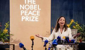 Machado agradece desde Oslo el apoyo de EE. UU. y pide la ayuda del mundo contra Maduro