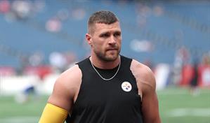 TJ Watt, estrella de los Steelers, es hospitalizado por una lesión pulmonar