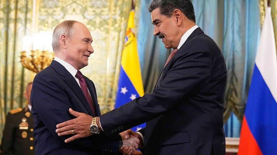 Putin habla con Maduro y reafirma su respaldo a Venezuela ante crisis con EE. UU. Putin habla con Maduro y reafirma su respaldo a Venezuela ante crisis con EE. UU.