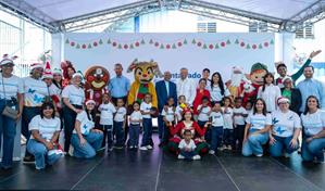 El Voluntariado Banreservas lleva la Navidad a cientos de niños