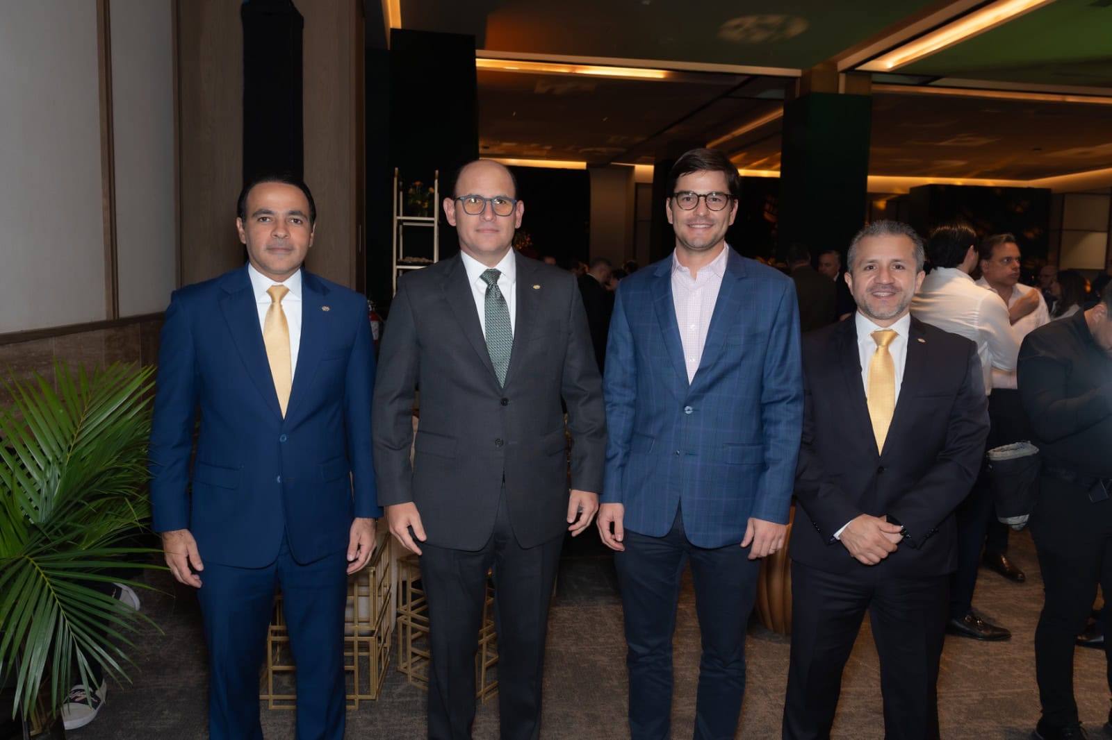 Hugo Villanueva, Edgar Del Toro, Alexis Anselín y Orlando González