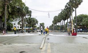 Intrant modifica rampas de la calzada elevada en el Malec&oacute;n para evitar da&ntilde;os a veh&iacute;culos