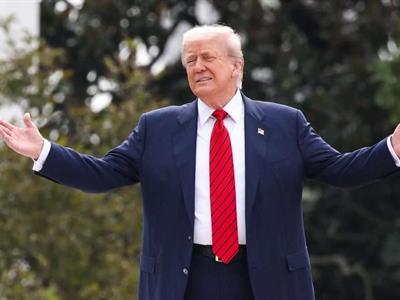 Casa Blanca por qué Donald Trump tiene la mano vendada