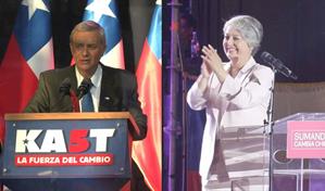 Kast y Jara cierran campa&ntilde;a con promesas de seguridad en un Chile marcado por temor al crimen