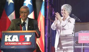 Kast y Jara cierran campaña con promesas de seguridad en un Chile marcado por temor al crimen