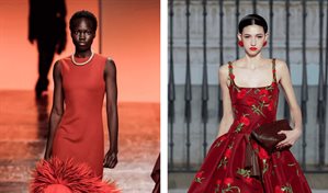 Rojo, terciopelo y traje: tres tendencias para vestir estas fiestas (y acertar)