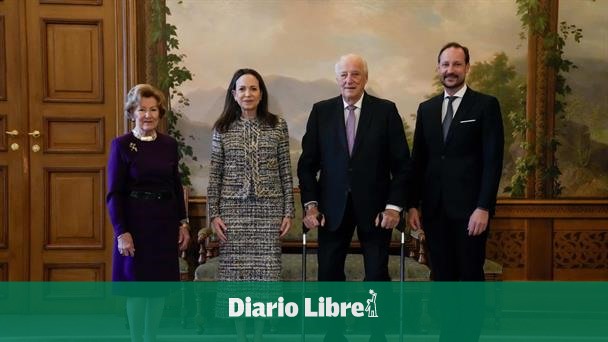 María Corina Machado es recibida por reyes de Noruega