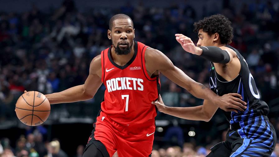 Resumen NBA: Kevin Durant anota 32 puntos, Rockets frenan a los Pistons