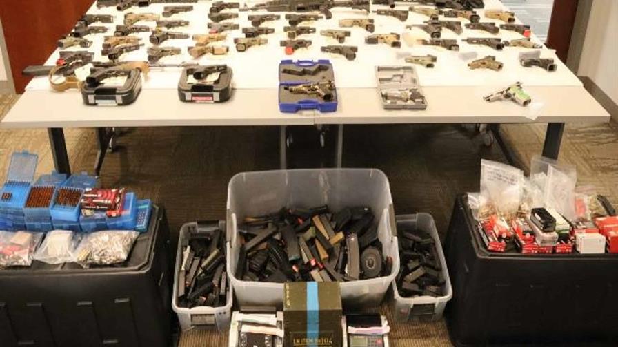 Condenan a 10 a&ntilde;os de prisi&oacute;n a hombre que traficaba armas desde Florida hacia RD y Hait&iacute;