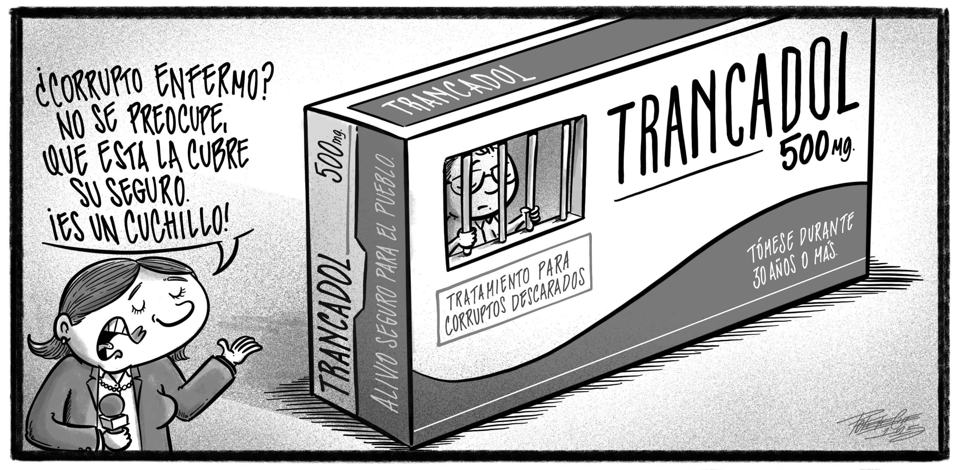 Caricatura de Noticiero Poteleche 15 diciembre 2025