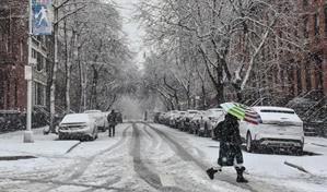 Nueva York, Nueva Jersey y Connecticut amanecen con la primera nevada de la temporada